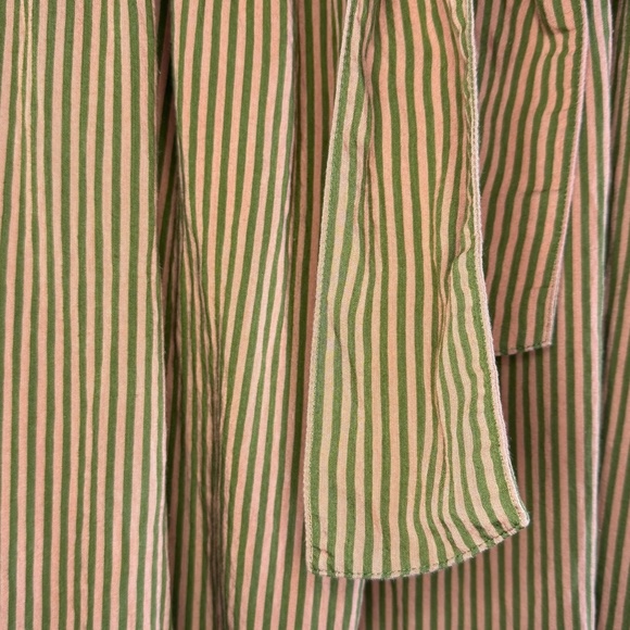 Madewell Striped Paperbag Skirt with Waist Ties - Picture 4 of 5